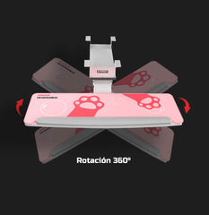 PREVENTA - Bandeja Soporte Teclado Rosada Eureka-ergo2play.myshopify.com-