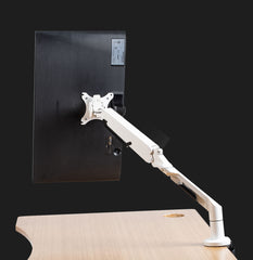 Brazo Monitor Individual de resorte a gas Gamer - Blanco-ergo2play.myshopify.com-