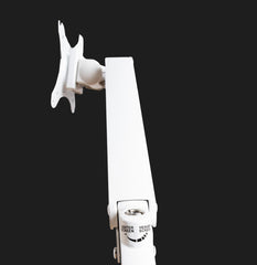 Brazo Monitor Individual de resorte a gas Gamer - Blanco-ergo2play.myshopify.com-