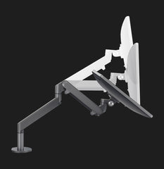 Brazo Monitor/Laptop Dual de Resorte Gas Gamer-ergo2play.myshopify.com-